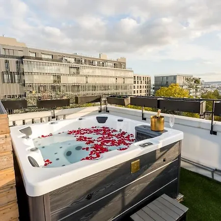 Penthouse 126 Jacuzzi Terrasse 16 Apartment